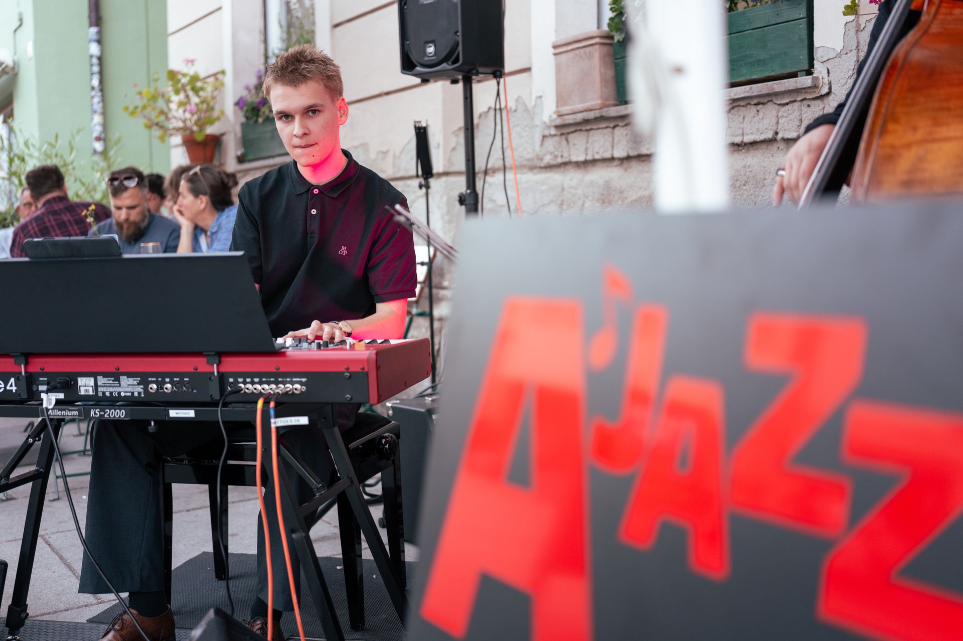 Alexander Wittges bei der A'JAZZ JAM Session